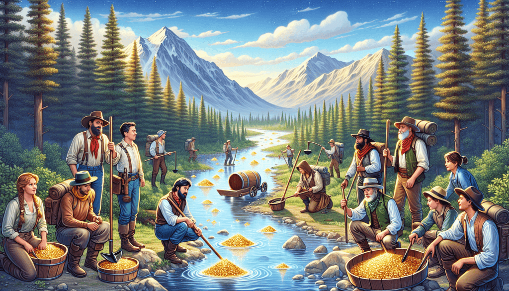 À la recherche de l’or, une quête passionnante