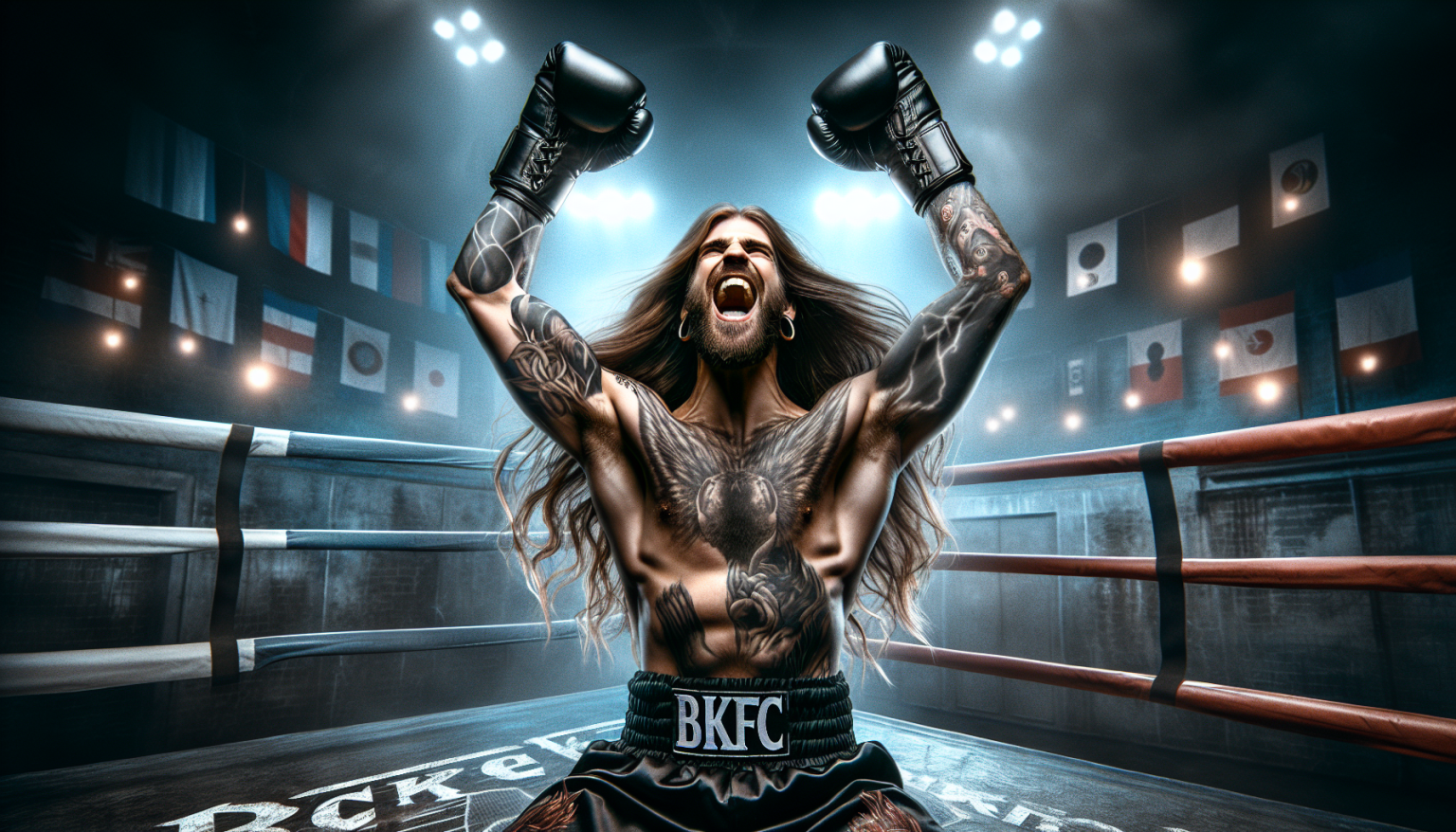 Le chanteur d’Alex Terrible triomphe en boxe à mains nues et vise le BKFC ensuite