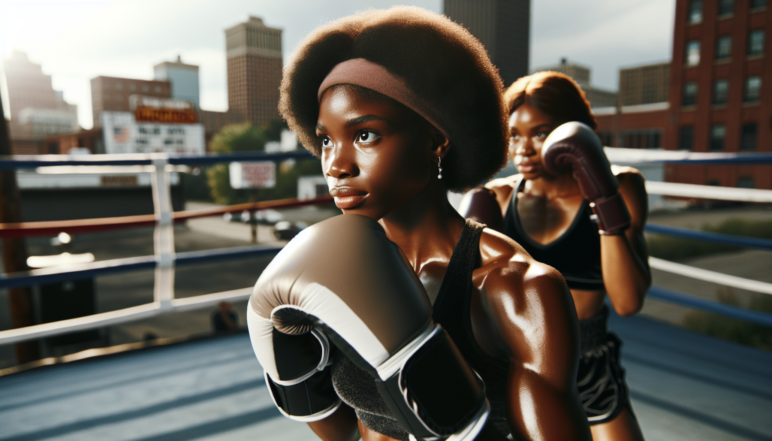 Claressa Shields continue d’apporter de l’espoir à sa ville natale de Flint, Michigan.