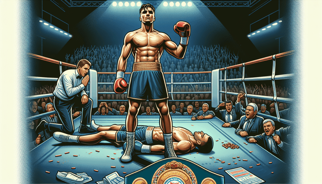 Dalton Smith met à terre et stoppe Walid Ouizza pour remporter le titre européen des 140 livres.