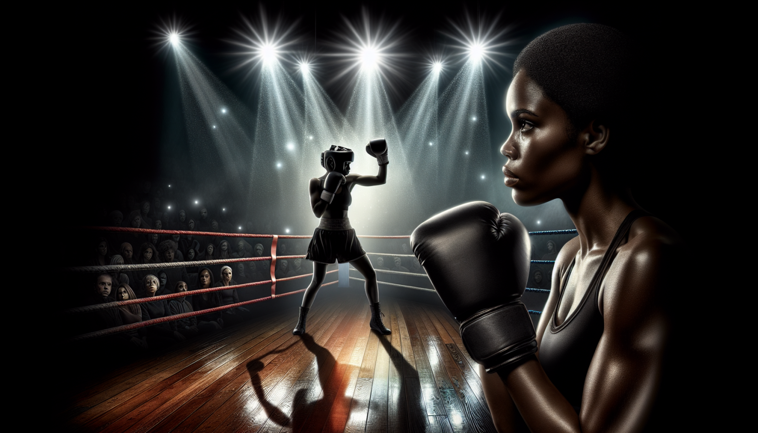 Danielle Perkins ne pensait pas que Claressa Shields monterait en poids lourd.