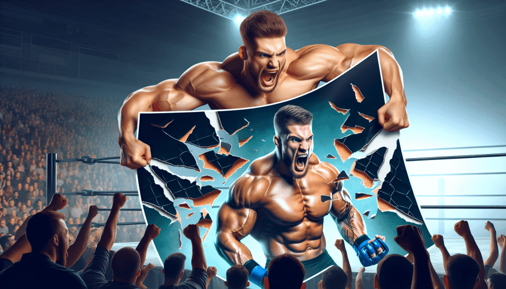 Logan Paul détruit l’affiche Conor McGregor d’un fan lors de WWE Monday Night Raw