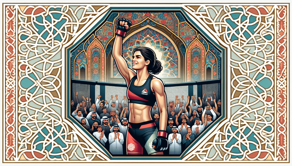 Jasmine Jasudavicius formule une demande intrigante après sa victoire historique à l’UFC Arabie Saoudite