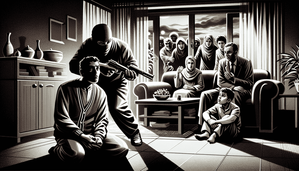 Prêt à éliminer un homme devant sa famille, un récit choquant