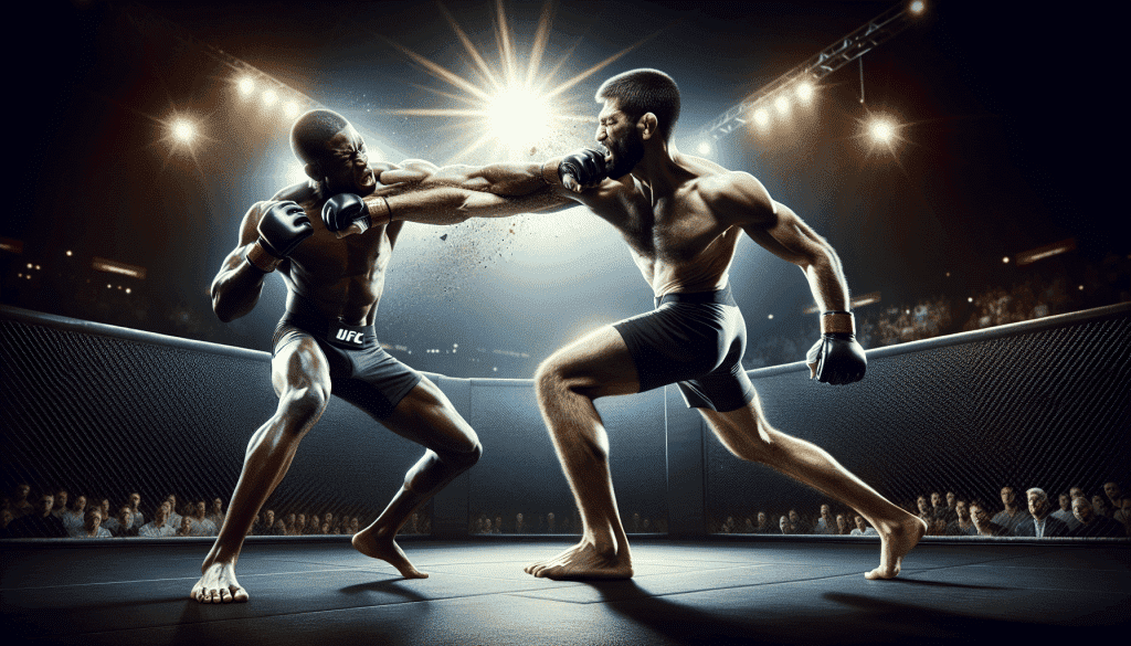 Nassourdine Imavov terrasse Israël Adesanya par KO lors de l’UFC en Arabie Saoudite