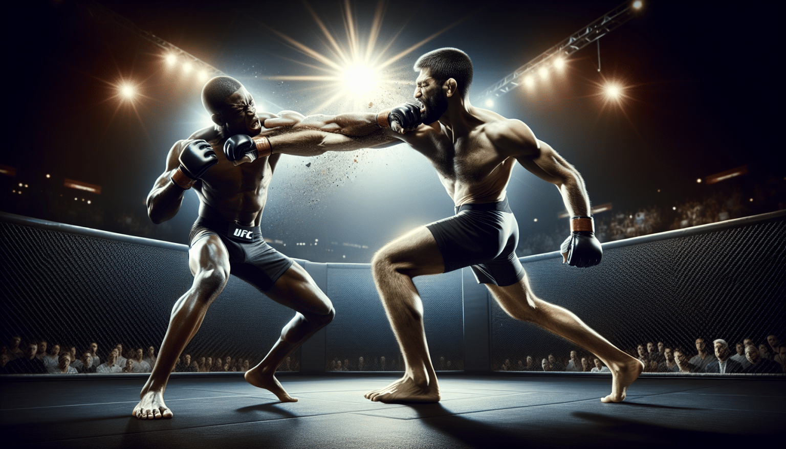 Nassourdine Imavov terrasse Israël Adesanya par KO lors de l’UFC en Arabie Saoudite