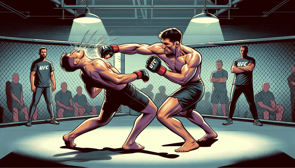 Voyez Sean Strickland mettre KO un fan lors de l’entraînement UFC 312