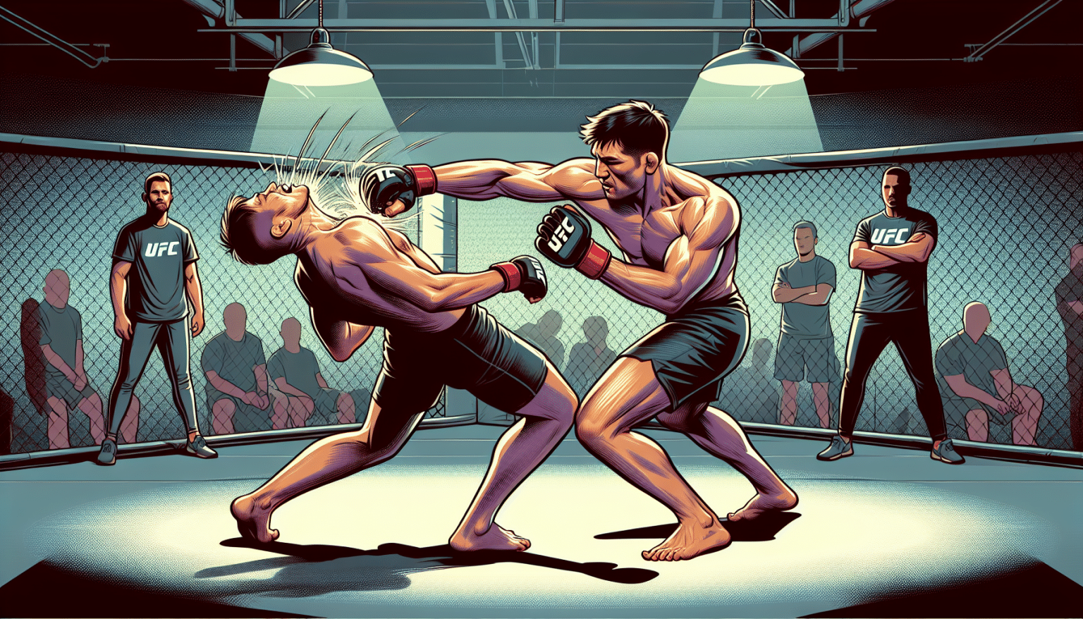 Voyez Sean Strickland mettre KO un fan lors de l’entraînement UFC 312