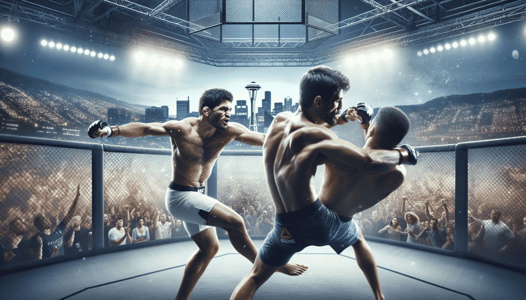 Ricky Simon écrase Javid Basharat dans un KO mémorable à l’UFC de Seattle