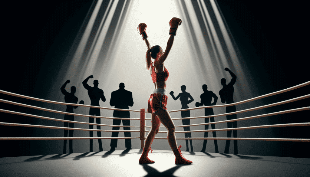 Claressa Shields espère marcher à travers l’histoire avec des géants