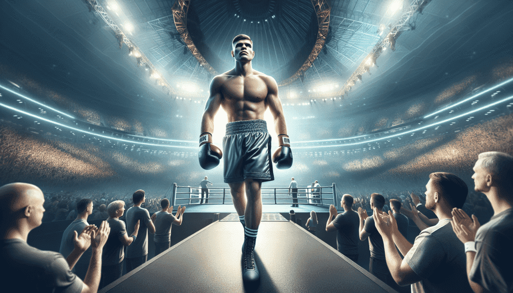 Damian Knyba, espoir lourd de Pologne, monte sur la scène principale du Prudential Center