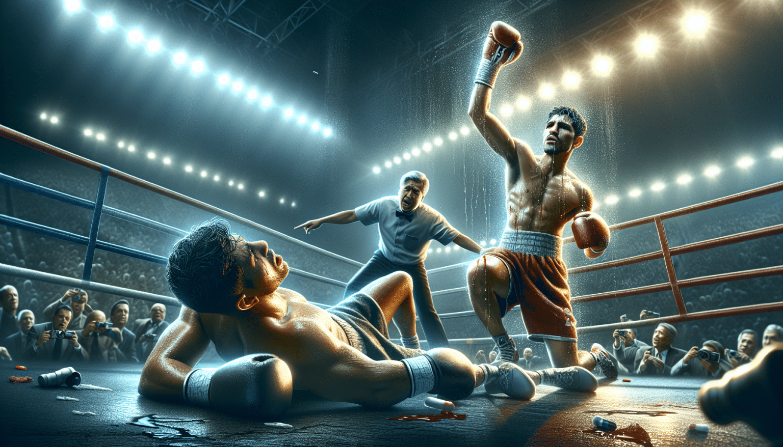 Emiliano Moreno remporte un arrêt contre Cesar Francis malgré une fin douteuse.