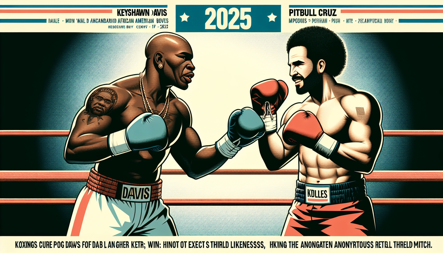 Keyshawn Davis cherche trois combats supplémentaires en 2025, y compris contre Pitbull Cruz.