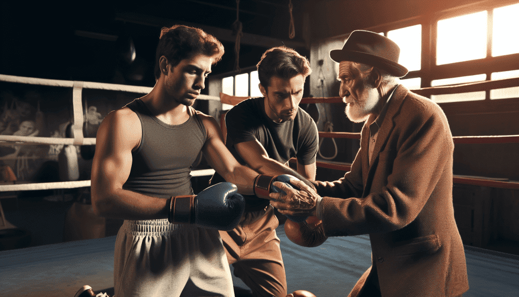 Rianno Rios prenant des leçons des Roachs et les transmettant à Amanda Sendejo