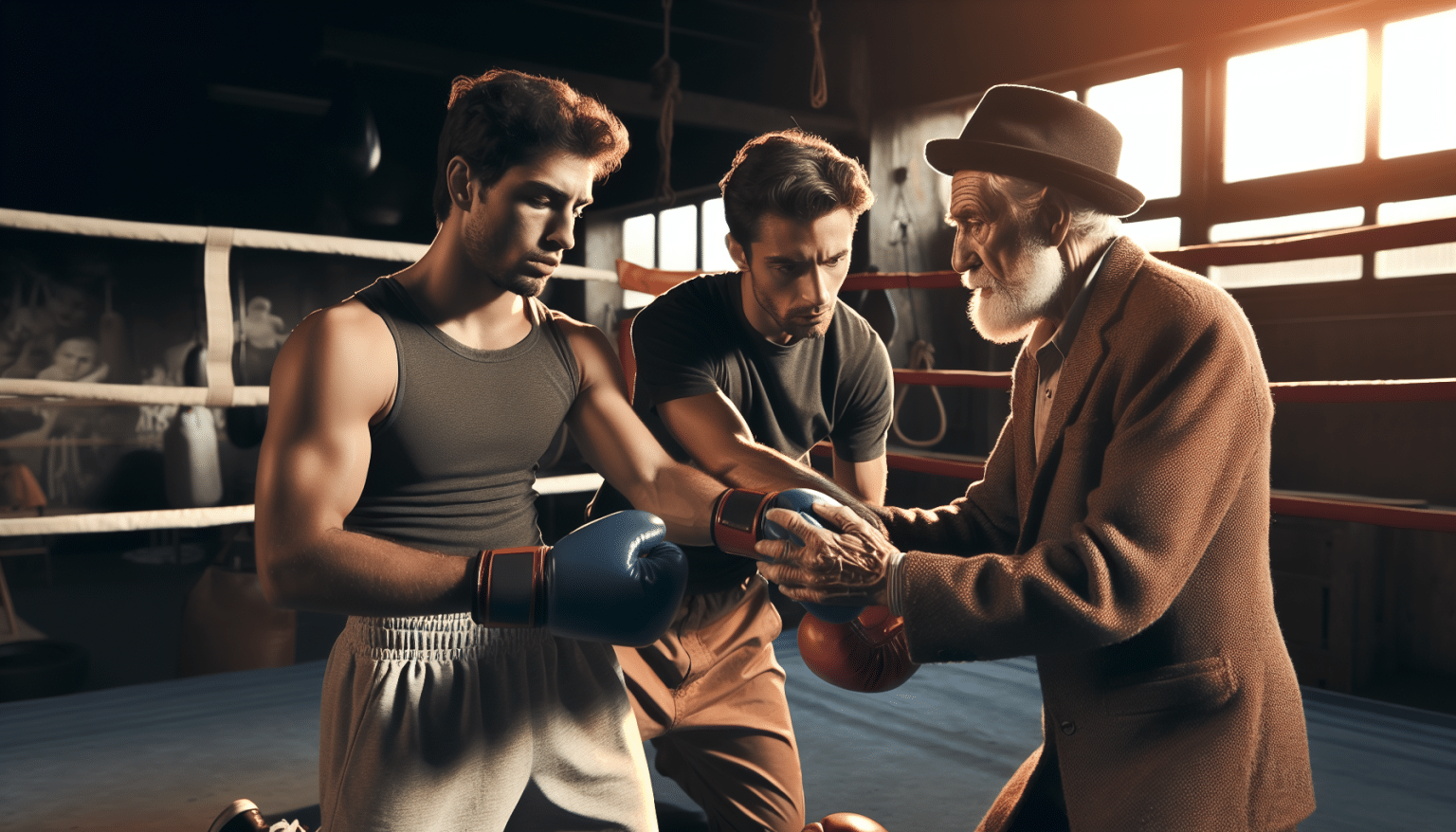 Rianno Rios prenant des leçons des Roachs et les transmettant à Amanda Sendejo