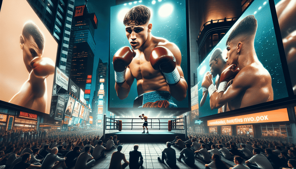 Ryan Garcia en tête d’affiche d’un événement de boxe mémorable à Times Square