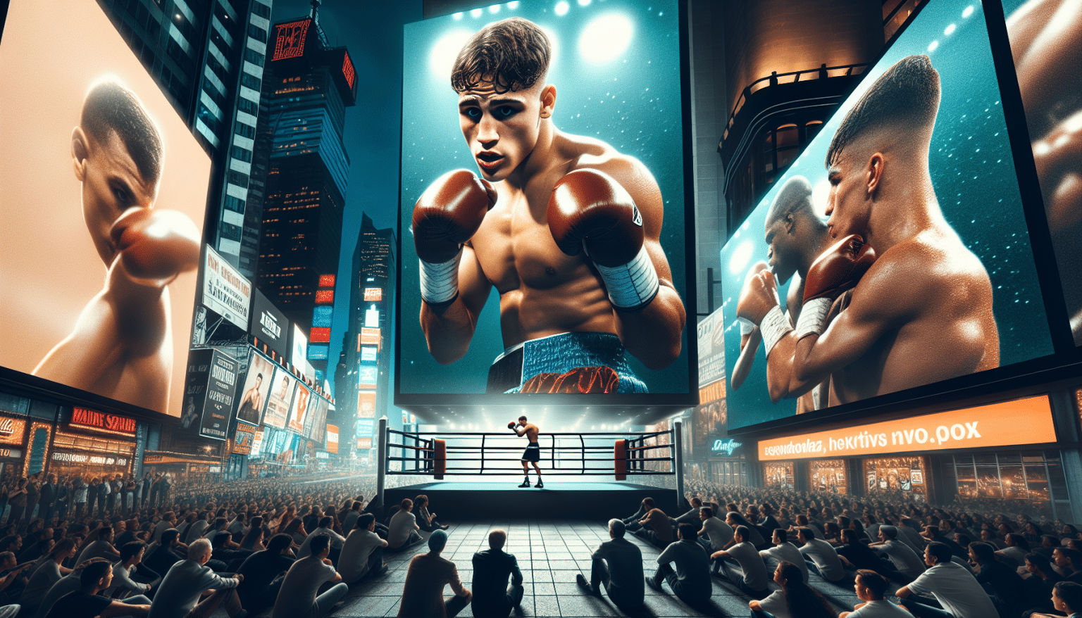Ryan Garcia en tête d’affiche d’un événement de boxe mémorable à Times Square