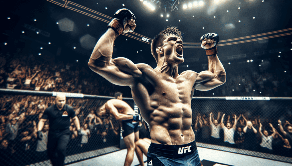 Un jeune poids lourd de 26 ans remporte un KO spectaculaire à l’UFC Vegas 103