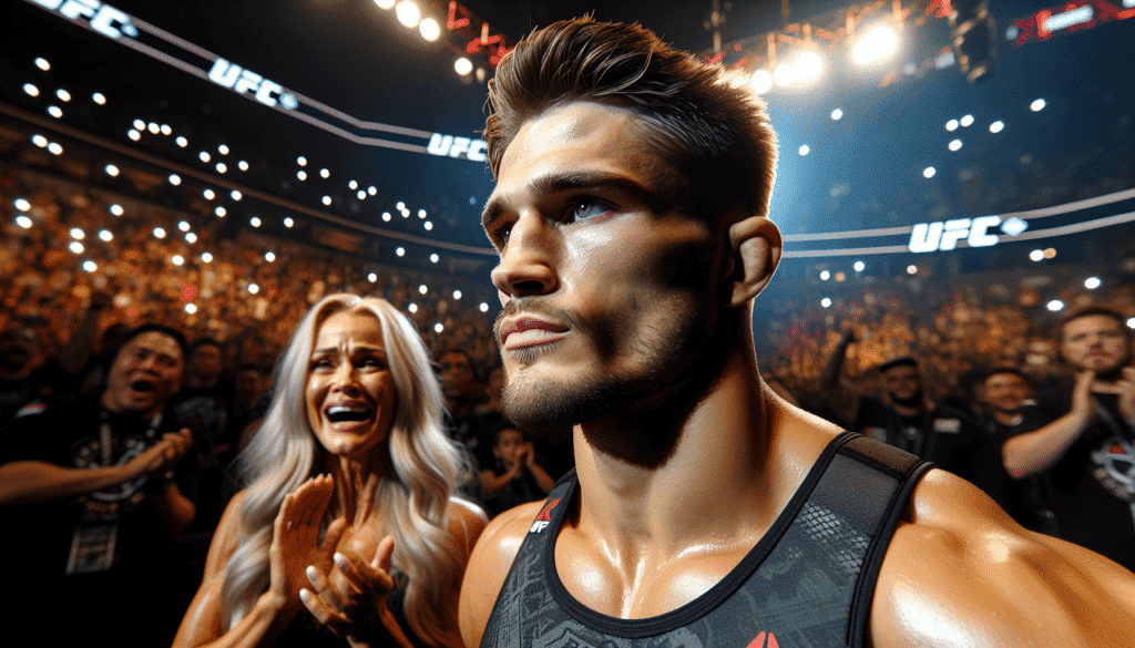 Les débuts d’Austin Vanderford à l’UFC : un moment inoubliable pour son épouse