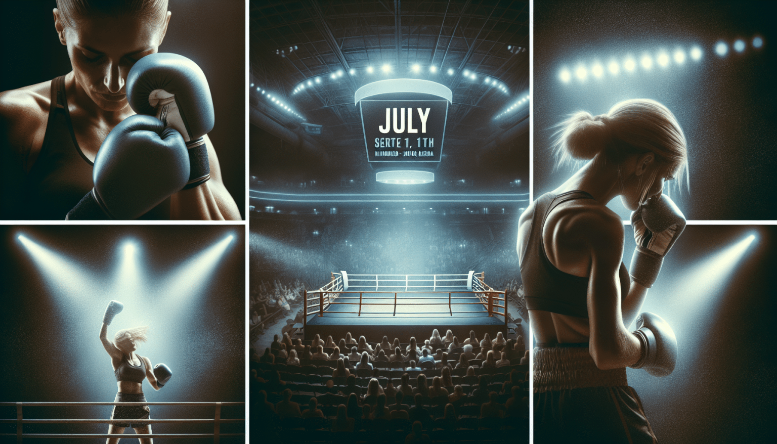 Trilogie de combats sur la première carte 100% féminine au MSG le 11 juillet