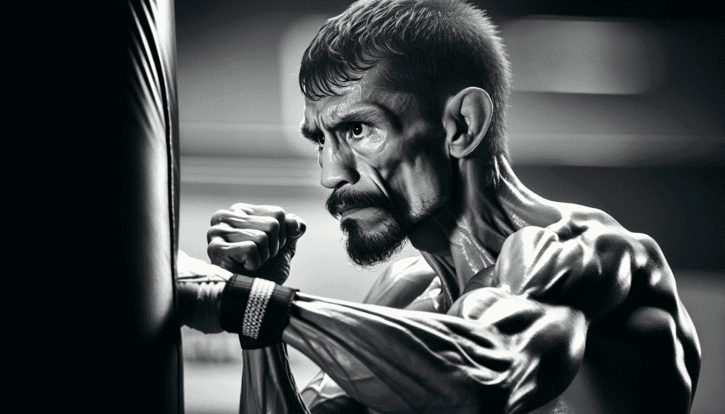 Tony Ferguson s’entraîne pour affronter Dillon Danis : prépa intensive sur sac de vitesse