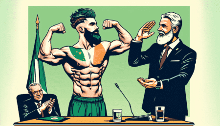 Donald Trump loue Conor McGregor lors d’une rencontre avec le Premier ministre irlandais