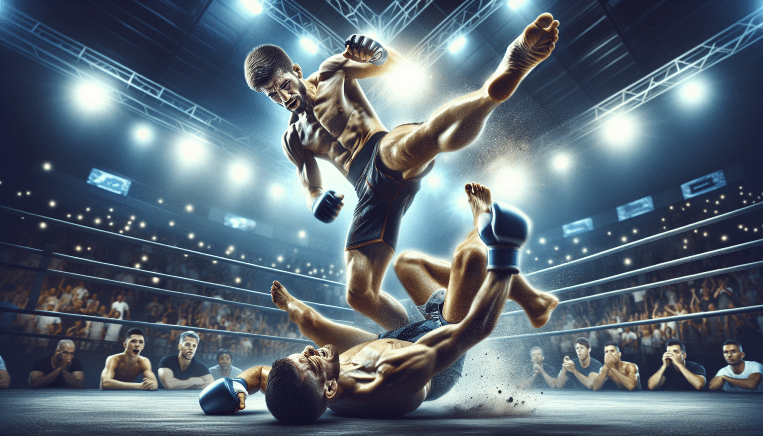 Diego Brandao décroche un KO fulgurant avec un coup de pied tournant pour le titre Tuff-N-Uff