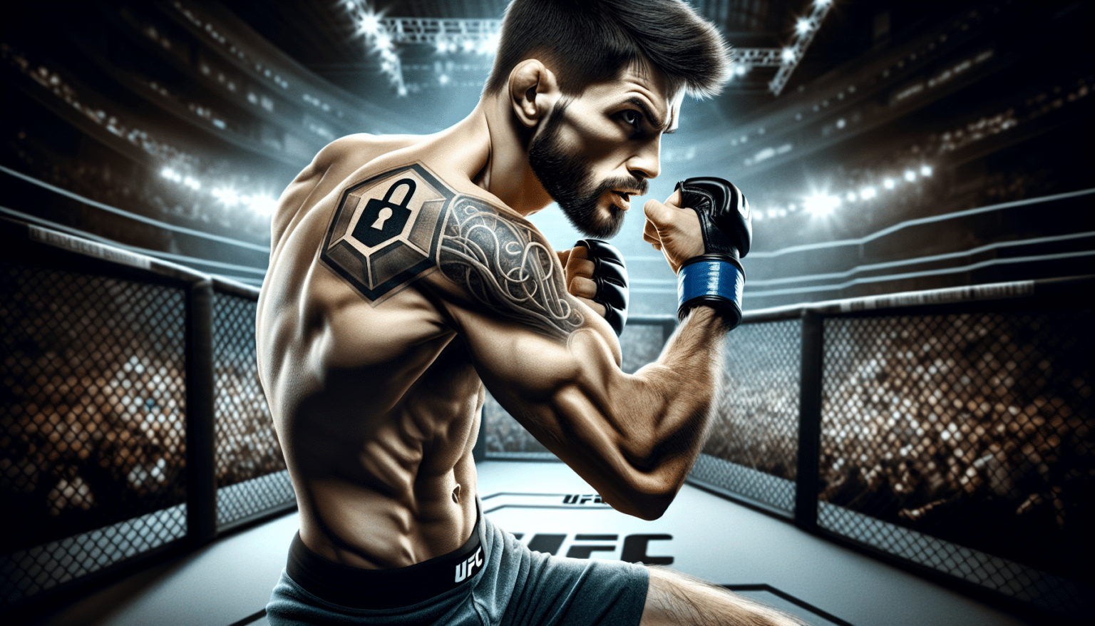 Jean Silva révèle le secret derrière son tatouage “cadenas” pour l’UFC 314