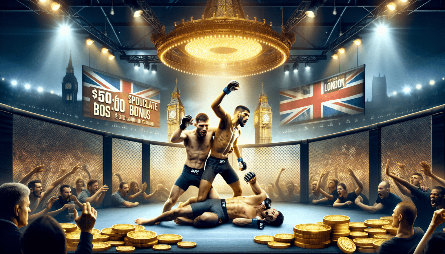 UFC Londres : 3 soumissions spectaculaires récompensées de 50 000 $ supplémentaires