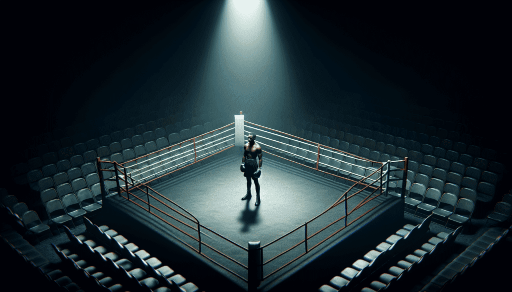 Harlem Eubank et la solitude du boxeur inactif