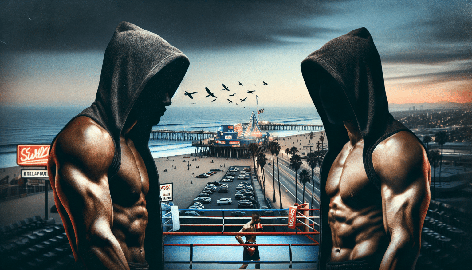 Michael Hunter et Christopher Lovejoy prévus pour le 19 avril à Long Beach, Californie.