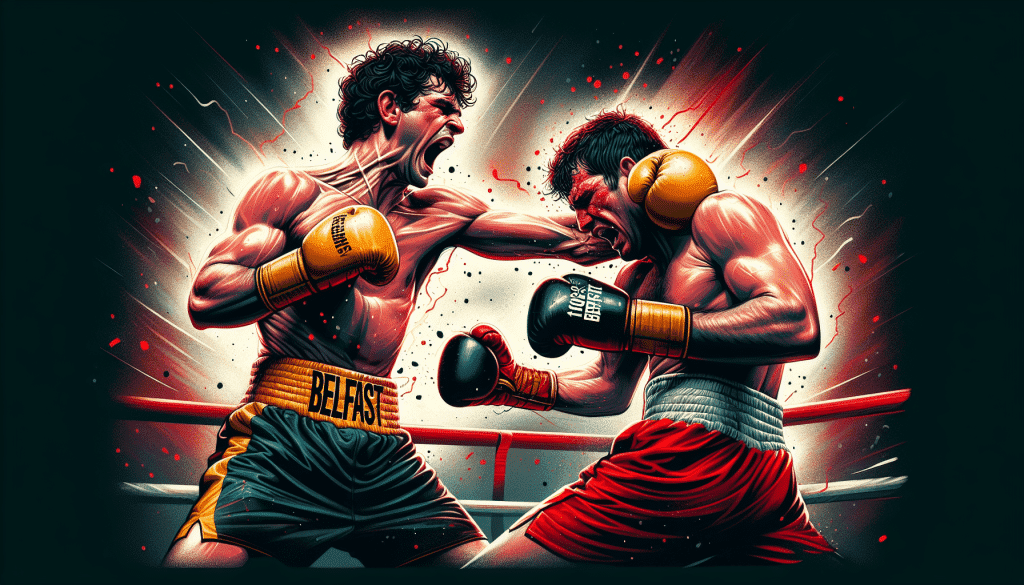 Steven Ward marque deux mises au sol pour remporter un affrontement 100 % Belfast contre son ami Tommy McCarthy.