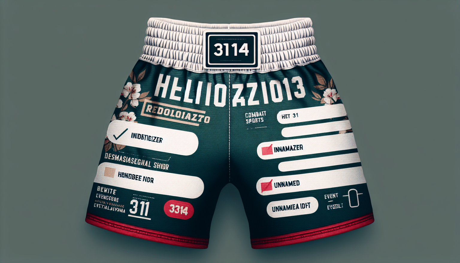 Découvrez le short personnalisé d’Alexander Volkanovski pour l’UFC 314