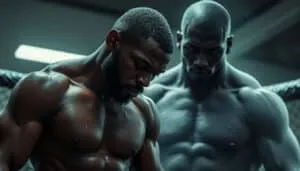 découvrez comment adesanya, confronté à ses doutes, s'est effondré face à la force mentale et à la résilience remarquable de david goggins. un affrontement captivant qui révèle les luttes intérieures des champions.