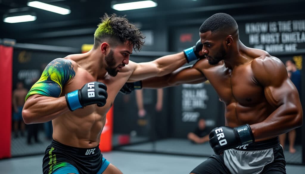 L’UFC 316 : Sean O’Malley se prépare avec l’aide d’Israel Adesanya découvrez comment sean o'malley se prépare pour l'ufc 316, bénéficiant des conseils et de l'expertise d'israel adesanya, le champion du monde de l'ufc. plongez dans les coulisses de cette collaboration exceptionnelle qui promet de faire des étincelles lors de l'événement.