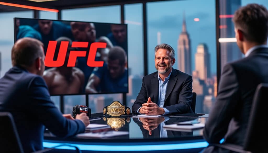 L’UFC pourrait faire son apparition sur Netflix : les rĂ©ponses du PDG de la plateforme dĂ©couvrez les rĂ©vĂ©lations du pdg de netflix concernant une Ă©ventuelle collaboration avec l'ufc. cette interview exclusive explore les implications de l'arrivĂ©e de l'ultimate fighting championship sur la plateforme de streaming et les rĂ©actions des fans face Ă  cette possible alliance.