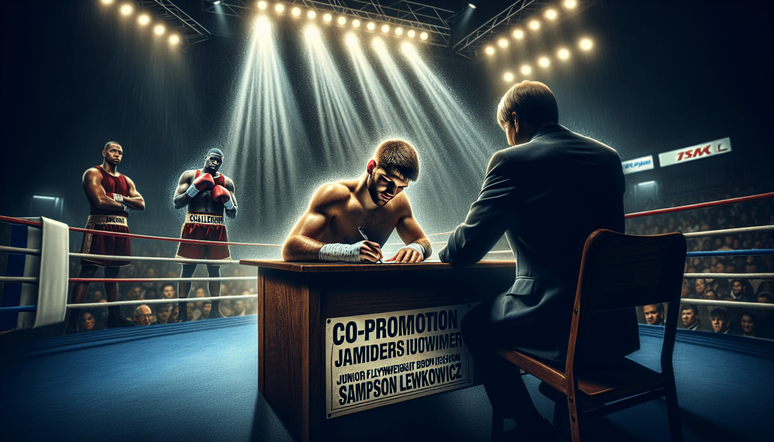 Le prétendant de la division junior poids mouches Erick Badillo signe un contrat de co-promotion avec Sampson Lewkowicz.