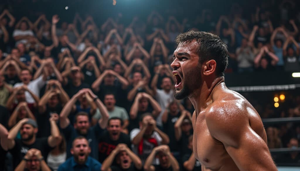 Les fans s’expriment après que le combattant a infligé trois coups bas douloureux en un seul round lors de Cage Warriors 187 découvrez les réactions des fans suite aux trois coups bas douloureux infligés par le combattant lors du round explosif de cage warriors 187. plongée dans les émotions et opinions d'une communauté passionnée.
