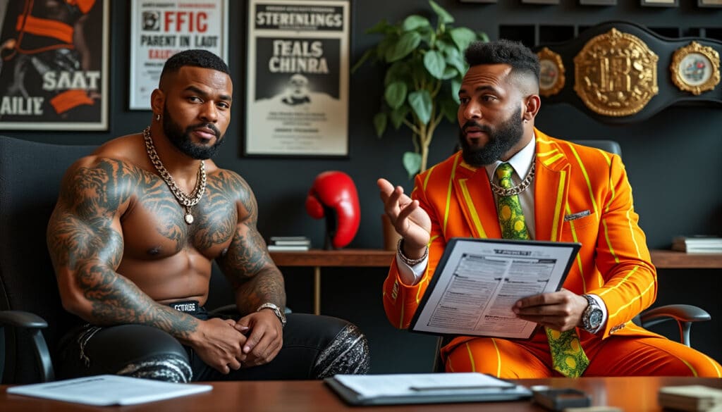 Un contender de l’UFC engage un manager de marque pour l’aider à décrocher une chance de titre dans un sketch auto-dérisoire plongez dans l'univers humoristique de l'ufc avec ce sketch auto-dérisoire où un contender engage un manager de marque pour décrocher une chance de titre. une satire rafraîchissante sur les défis et les stratégies du monde des arts martiaux, à ne pas manquer pour les fans de combat et d'humour !