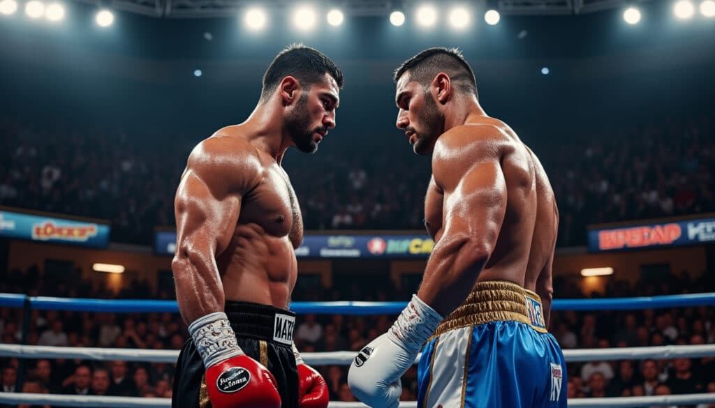 assistez à un combat titanesque entre labinot xhoxhaj et mourad aliev pour le titre poids lourd. deux champions déterminés, un ring décisif : qui saura s'imposer et brandir le prestigieux titre ? ne manquez pas cet affrontement épique !