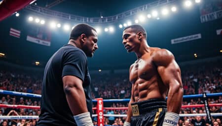 découvrez pourquoi bill haney exige que teofimo lopez affronte son fils devin, une confrontation qui dépasse le simple combat et devient un enjeu hautement personnel pour les deux familles.