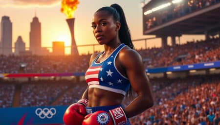 découvrez les ambitions audacieuses de claressa shields alors qu'elle exprime son désir ardent de revenir sur le ring pour représenter l'équipe américaine aux jeux olympiques de 2028. un portrait inspirant d'une championne déterminée à conquérir l'or une nouvelle fois.