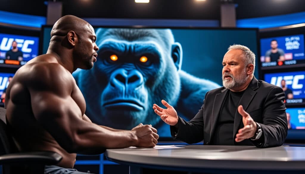 Daniel Cormier peuvent-ils venir à bout d’un gorille ? ‘DC’ débat avec une légende de l’MMA sur ce match improbable dans cet article captivant, daniel cormier s'interroge sur la possibilité de vaincre un gorille lors d'un débat fascinant avec une légende du mma. plongez dans les détails de cette rencontre improbable et découvrez les opinions des experts sur ce défi incroyable.