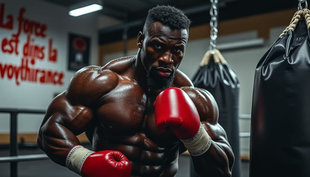 Découvrez le nouveau poids lourd camerounais de la PFL qui ambitionne de surpasser Francis Ngannou plongez dans l'univers du nouveau poids lourd camerounais de la pfl, déterminé à rivaliser avec francis ngannou. découvrez son parcours, ses techniques de combat et ses ambitions pour devenir le champion incontesté des poids lourds.