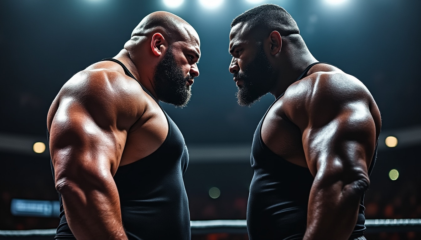 dĂ©couvrez les exigences d'eddie hall pour un combat Ă©pique contre francis ngannou. plongez dans les dĂ©tails de cette confrontation tant attendue entre deux athlĂštes de haut niveau, oĂč le poids lourd du mma croise le chemin du champion de force.