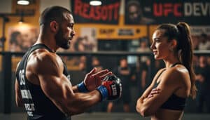 georges st-pierre, icône du mma, partage un message inspirant à la combattante manon fiorot, soulignant l'importance de la détermination, de la persévérance et de l'esprit de compétition. découvrez ses conseils précieux pour l’encourager sur la voie du succès.