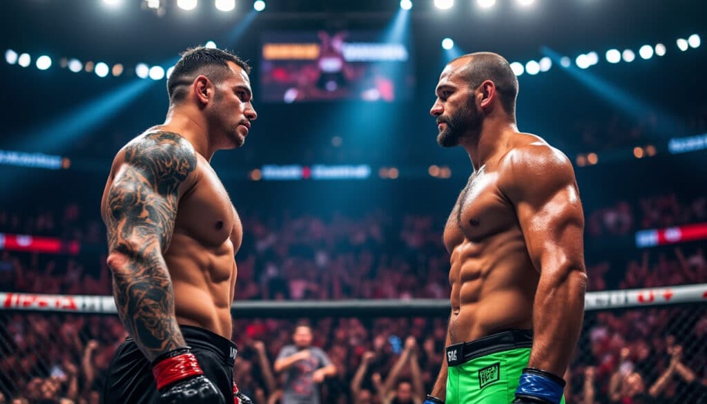 Ilia Topuria et Charles Oliveira s’affronteront officiellement Ă l’UFC 317 dĂ©couvrez l'affrontement tant attendu entre ilia topuria et charles oliveira Ă l'ufc 317. un combat qui promet tension et spectacle, rĂ©unissant deux des meilleurs combattants de l'octogone.