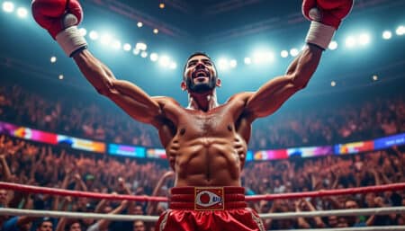 jonny mansour triomphe avec bravoure lors de son combat contre christian avalos, rendant hommage à sa mère. découvrez les moments forts de cette victoire émotive et inspirante.