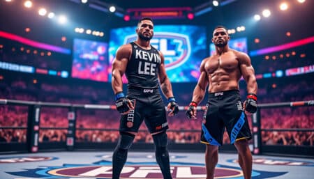 kevin lee, anciennement en ufc, se prépare à faire ses débuts sensationnels en pfl contre un redoutable coéquipier de khabib nurmagomedov, le champion du tournoi 2024. ne manquez pas ce combat captivant qui promet de faire des étincelles!