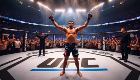 découvrez comment khamzat chimaev a réussi à décrocher une opportunité de titre tant attendue lors de l'ufc 319. plongez dans les détails de son parcours impressionnant et les enjeux de ce combat crucial.